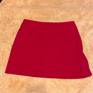Cute red skirt